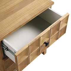 Everyday 2-Drawer Bedside Table, Natural