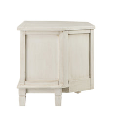 Signature Whitewashed Corner TV Unit