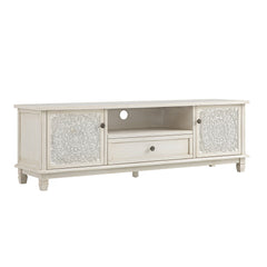 Signature Whitewashed 150cm Wide TV Unit