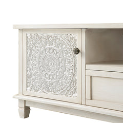 Signature Whitewashed 150cm Wide TV Unit