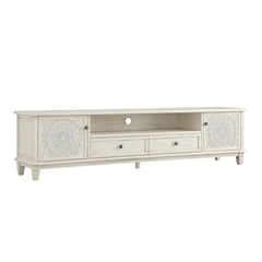 Signature Whitewashed 200cm Wide TV Unit