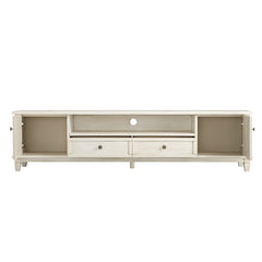 Signature Whitewashed 200cm Wide TV Unit