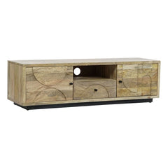 Solid Wood Natural Modern Tv Unit for Home