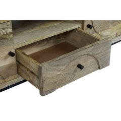 Solid Wood Natural Modern Tv Unit for Home