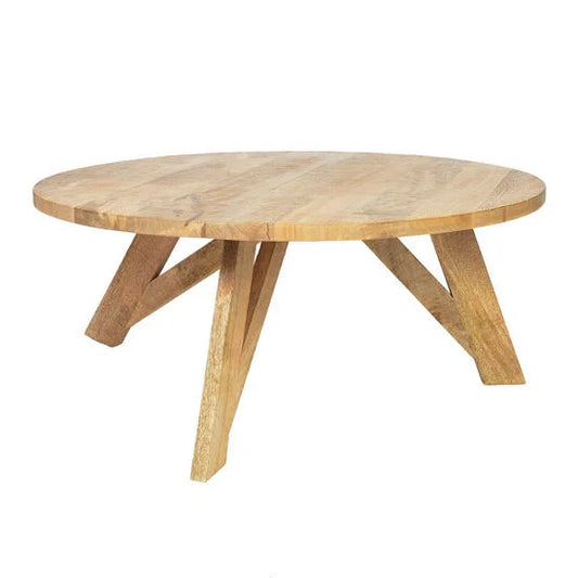 Tatvaacasa Table 90 cm (Solid Mango Wood)