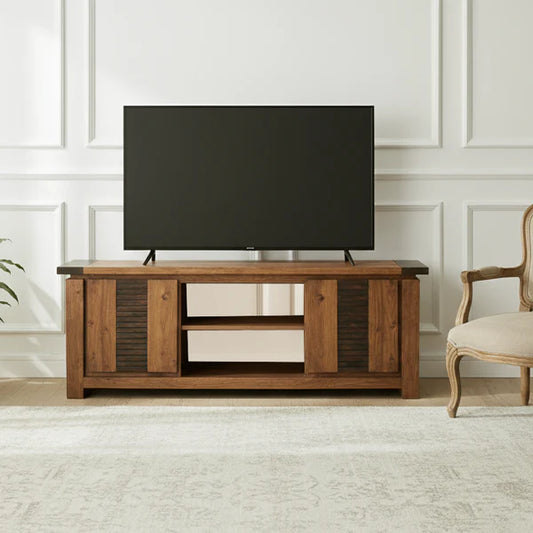 Modern Solid Wooden Tv Unit for Living Room