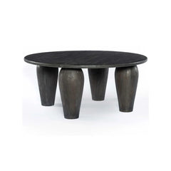 Tatvaacasa Black Hand- Crafted Coffee Table