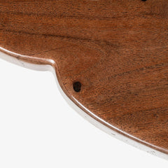 Tatvaacasa Contemporary Oval Solid Wood Dining Table