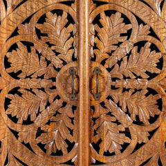 Hand Carved Mango Wood Wardrobe