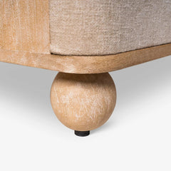 Modern Mango Wooden Natural Bedside Table