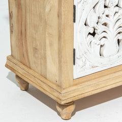 Wooden Carving Tv Stand
