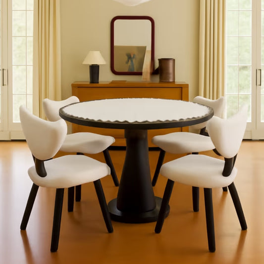 Contemporary Round Dining Table