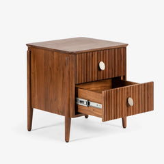Wooden Bedside Table