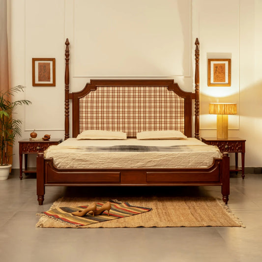 Mango Wood 2 Poster Bed