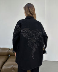 Tatvaacasa 6-Seater Solid Wood Dining Table Set with Cushioned Chairs & Bench