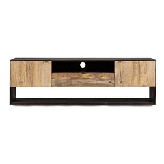 Tatvaacasa Modern Wooden TV Unit with Storage