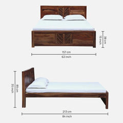 Solid Sheesham Wood Beds