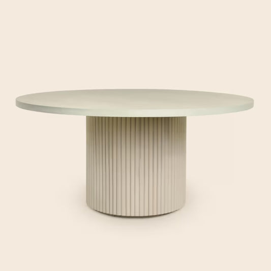 Round Pedestal Dining Table