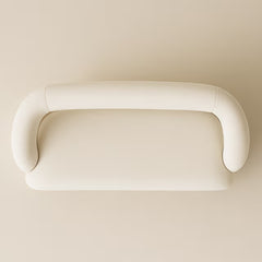 Tatvaacasa Modern White Fabric Bench