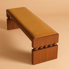 Modern Honey Finish Bench