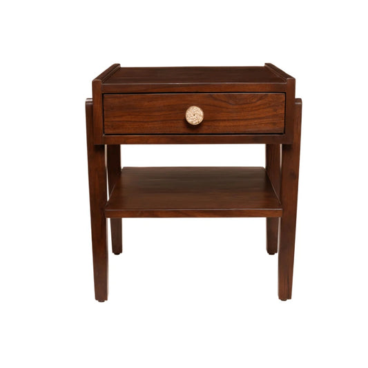 Mango Wood Bed Side Table