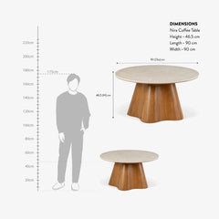 Modern Round Coffee Table