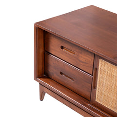 Modern Cane Tv Unit