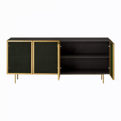 Tatvaacasa Modern Olive Luxe Cabinet