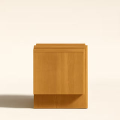 Tatvaacasa Modern Brown Bedside Table
