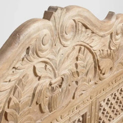 Hand Carved Wooden Sofa_Daybed