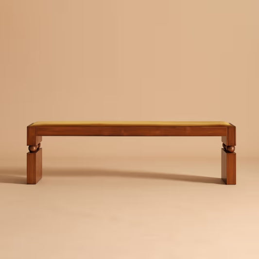 Modern Honey Finish Bench