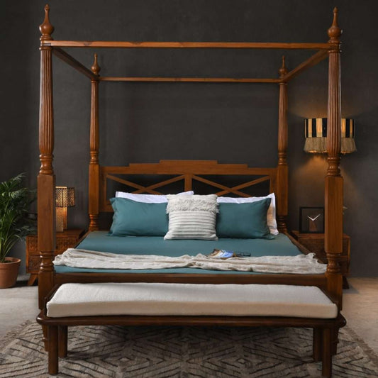 Mango Wooden Poster Bed