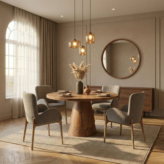 Wooden Dining Table 4 Seater