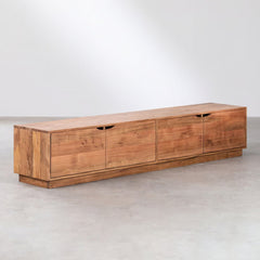 Wooden TV Cabinet (Solid Wood)