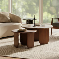 Tatvaacasa Coffee Table Set of 2