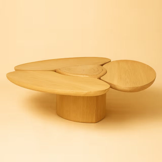 Modern Wooden Natural Coffee Table