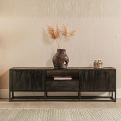 Tatvaacasa Wooden TV Cabinet 165 cm (Solid Wood)