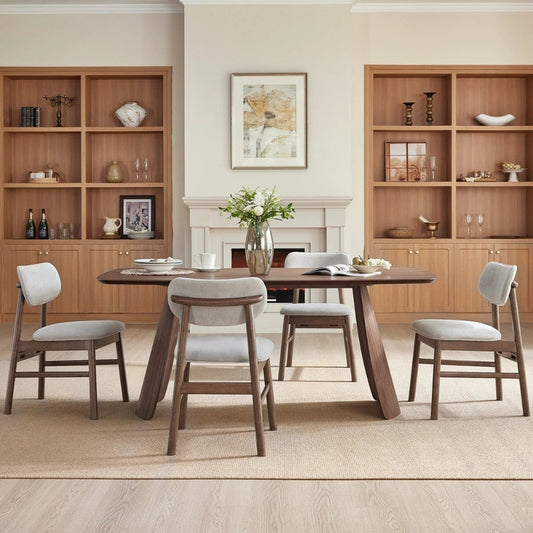 Tatvaacasa Premium Wooden Dining Table for Dining Room