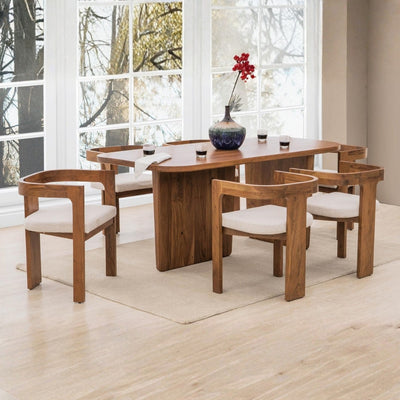 Dining Table With 6 Attica Chairs