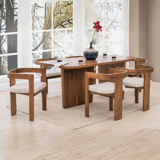 Dining Table With 6 Attica Chairs
