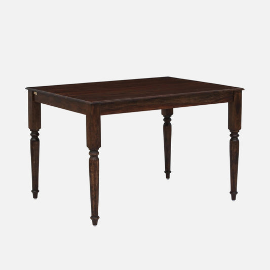 Teak Wood 4 Seater Dining Table for Dining Room
