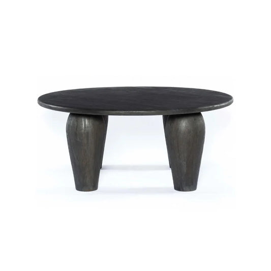 Tatvaacasa Black Hand- Crafted Coffee Table