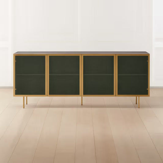Tatvaacasa Modern Olive Luxe Cabinet