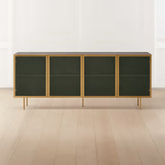 Tatvaacasa Modern Olive Luxe Cabinet
