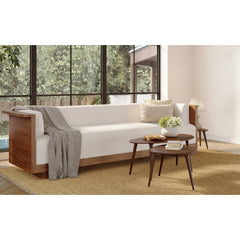 Wooden 3 Seater Sofa