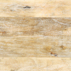 Solid Wood Coffee Table In Rustic White Finish