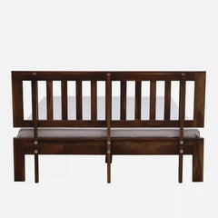 Solid Wood Queen Size Bed Without Storage