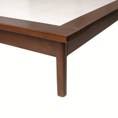 Rattan Mango Wooden Bed for Bedroom