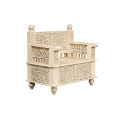 Traditional Solid Wood Hand Carved Sofa Set