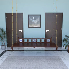 Wooden Jhula for Home | Handcrafted Indoor Swing